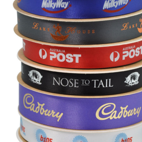 customised satin ribbon