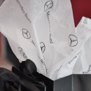 Custom Printed Tissue Mercedes-Benz