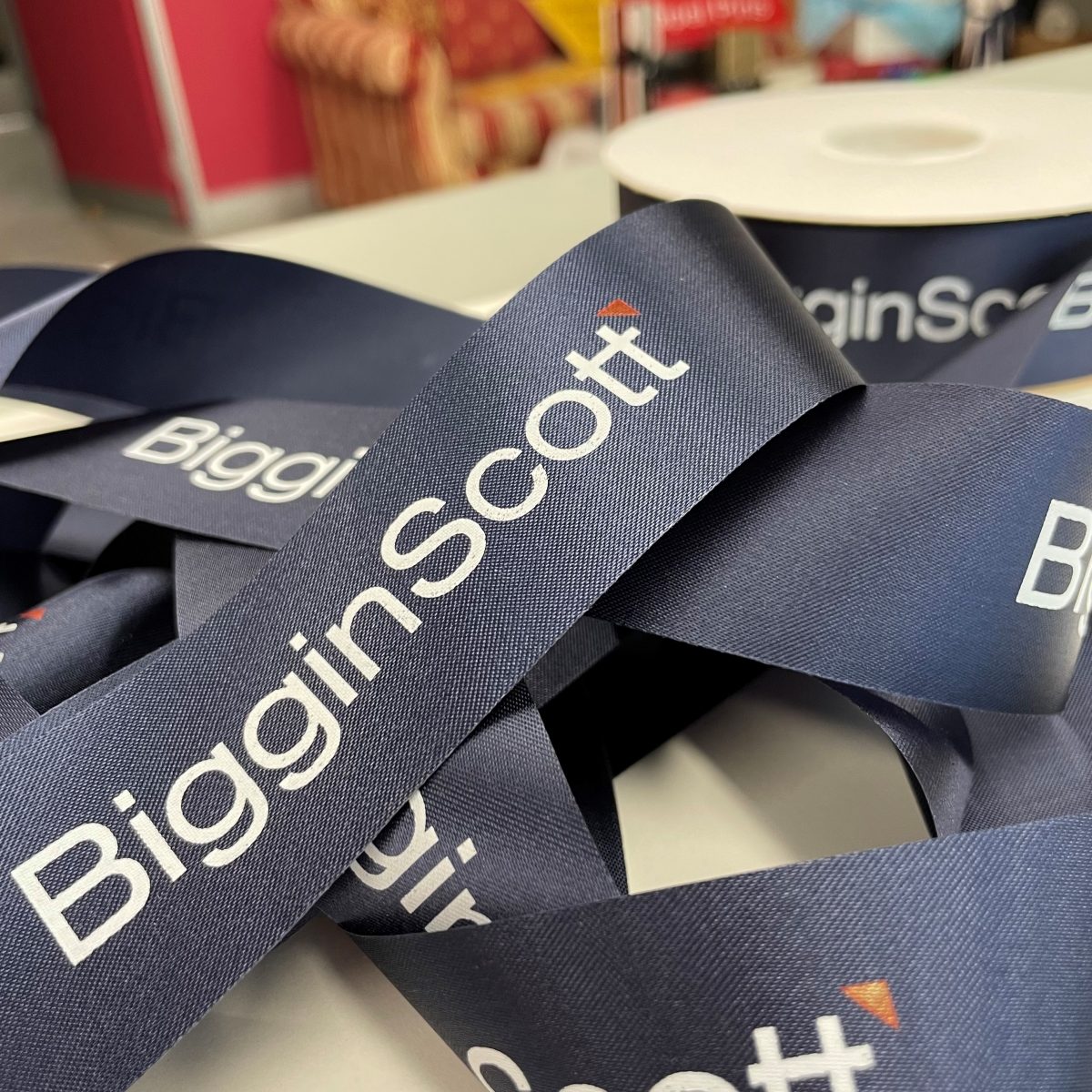 PRD Real Estate Grand Opening Ribbon 10m roll Australian Printed Ribbon